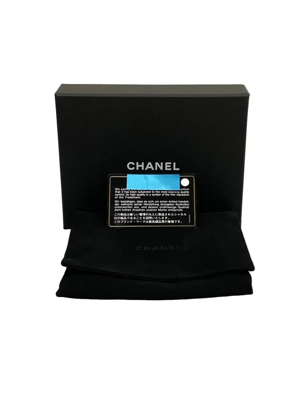 Chanel Small Flap Wallet Matrasse Black #278605C13B